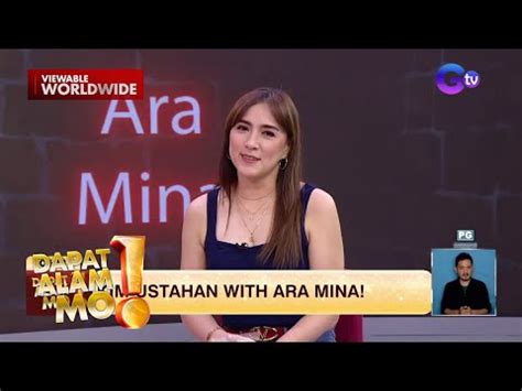 Kumustahan kasama sina Kuya Kim at Ara Mina .